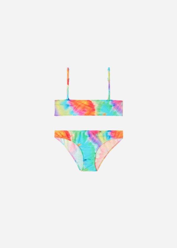 calzedonia zweiteiliger orlando kinderbadeanzug mehrfarbig
