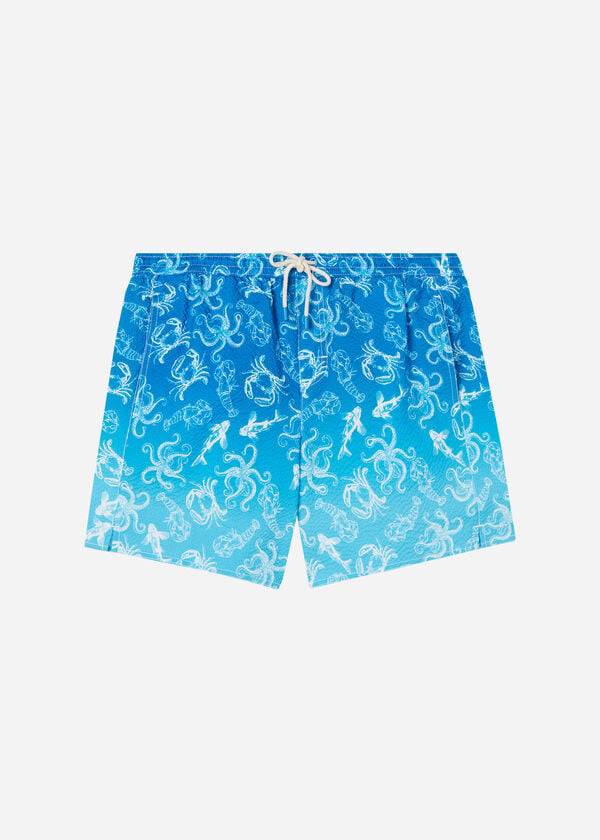 blaue calzedonia formentera herren-badehose