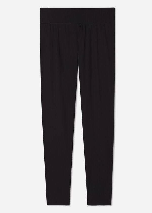 calzedonia active damen-leggings schwarz