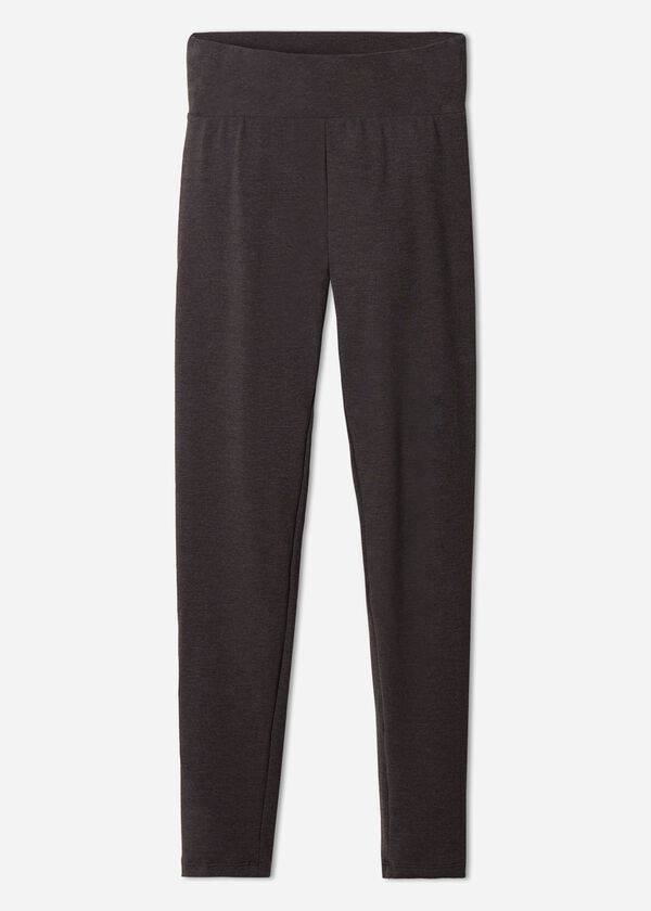 graue calzedonia thermal damenleggings