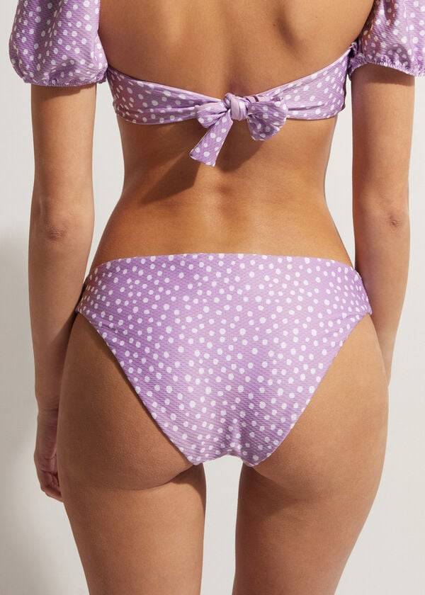damen calzedonia cipro bikinihose lila