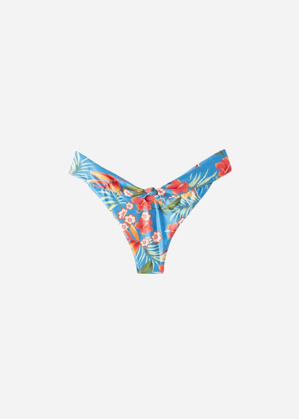 grüne calzedonia high-cut brazilian maui damen-bikinihose