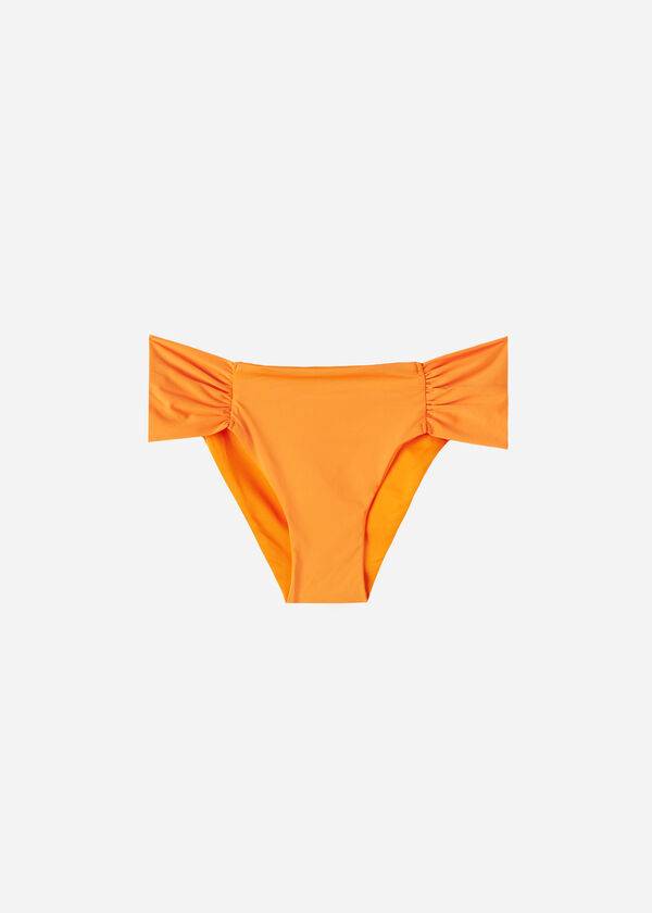 damen calzedonia indonesia eco rise bikinihose orange