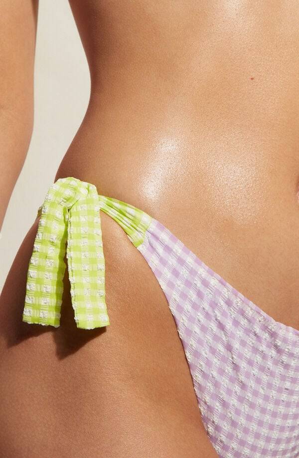 pinkfarbene calzedonia string valencia damen-bikinihose