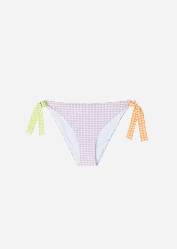 pinkfarbene calzedonia string valencia damen-bikinihose