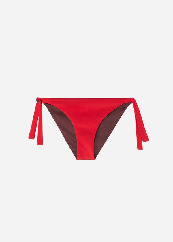 calzedonia tied indonesia eco damen-bikinihose rot