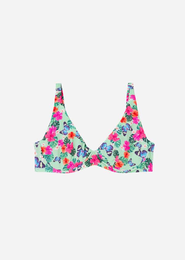 mehrfarbige calzedonia balconette malibu bikinioberteile für damen
