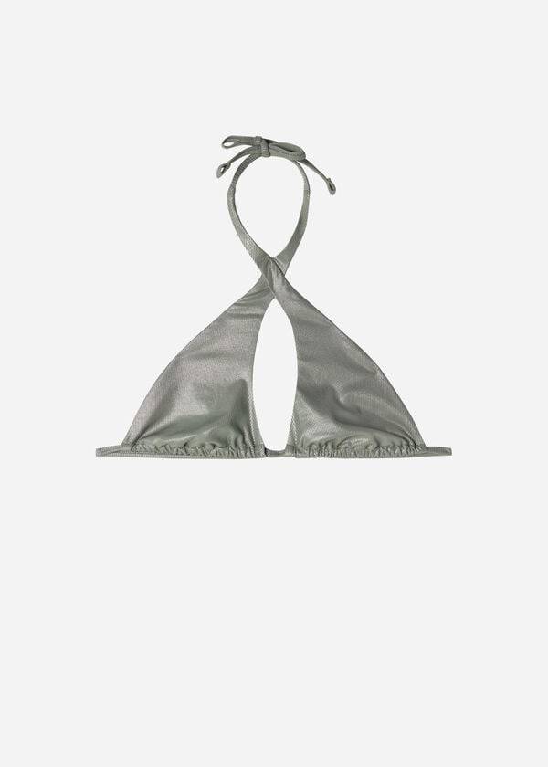 grüne calzedonia bandeau antigua damen-bikinioberteile