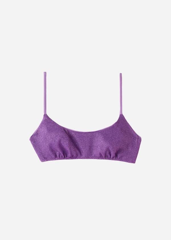 damen-bikini-oberteil im tank-stil von calzedonia las vegas lila