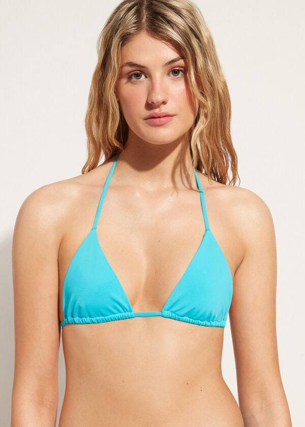 calzedonia triangle string indonesia eco rosa damen-bikinioberteil türkis